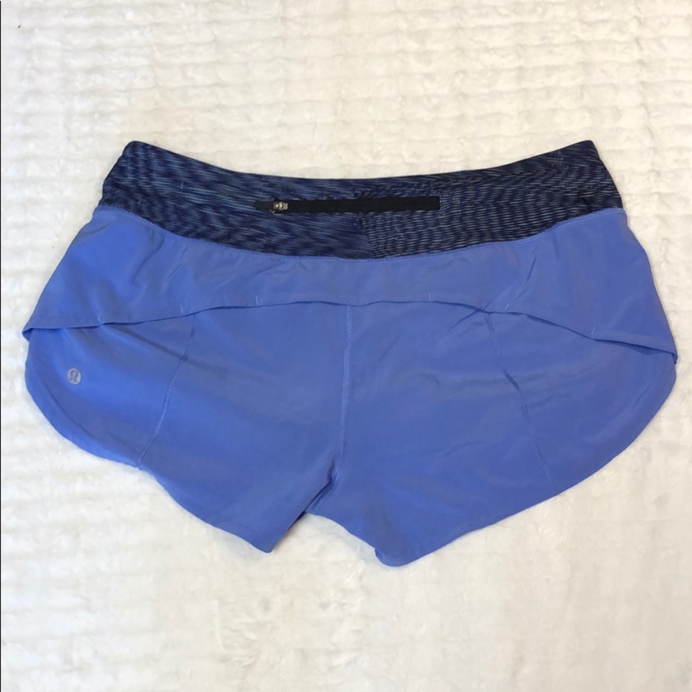 Lululemon speed shorts size 8